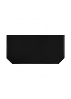 Предтопочный лист Вулкан VPL063-R9005, 400х800, черный