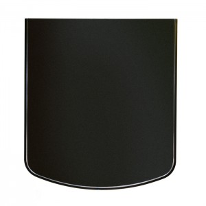 Предтопочный лист Вулкан VPL051-R9005, 900х800, черный