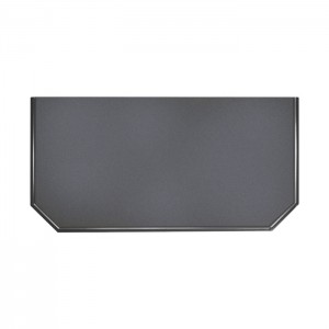 Предтопочный лист Вулкан VPL064-R7010, 400х600, серый