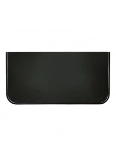Предтопочный лист Вулкан VPL073-R9005, 400х600, черный