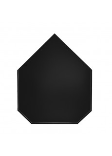 Предтопочный лист Вулкан VPL031-R9005, 1000х800, черный