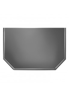 Предтопочный лист Вулкан VPL062-R7010, 500х1000, серый