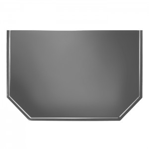 Предтопочный лист Вулкан VPL062-R7010, 500х1000, серый