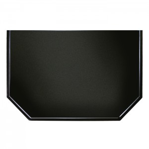 Предтопочный лист Вулкан VPL062-R9005, 500х1000, черный