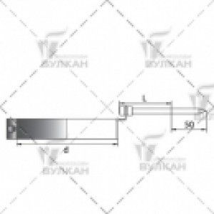 Хомут с крепл. на расш. Вулкан HSHPR d150 зерк.