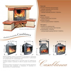 Каминная облицовка Jabo Marmi CASABLANCA NS