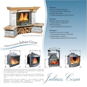 Каминная облицовка Jabo Marmi JULIUSZ CEZAR NS