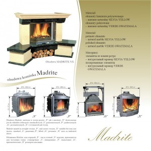Каминная облицовка Jabo Marmi MADRITE NS