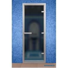 Дверь для турецкой бани, серия стандарт,  стекло сатин