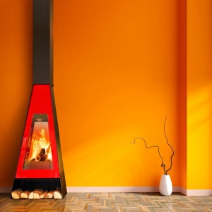 Камин Traforart TOSCANA, черный, RAL
