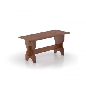 Лавка для бани Bentwood 150 Х 40 см из лиственницы мореной