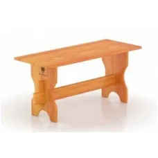 Лавка для бани Bentwood 100 Х 40 см из лиственницы натуральной