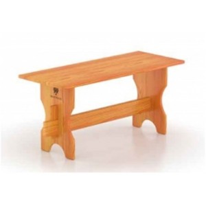 Лавка для бани Bentwood 100 Х 40 см из лиственницы натуральной