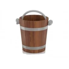 Ведро для бани BentWood 15 л из лиственницы мореной