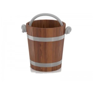 Ведро для бани BentWood 15 л из лиственницы мореной