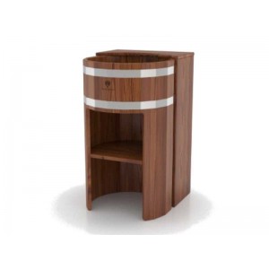 Умывальник BentWood стойка прямая из лиственницы мореной