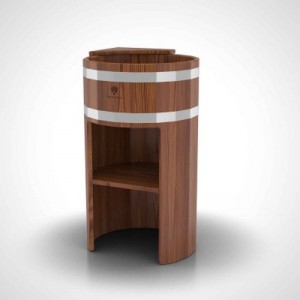 Умывальник BentWood стойка угловая из лиственницы мореной