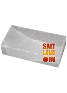 Соляной кирпич белый 200x100x50