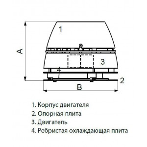 Дымосос для каминов Exodraft RHG160