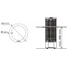Монтажный фланец Harvia Cilindro HPC1