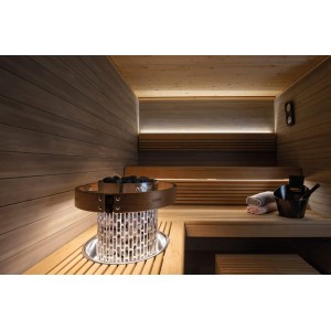 Монтажный фланец Harvia Cilindro HPC2L, с подсветкой