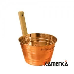 Ушат Каменка медный 3 л.