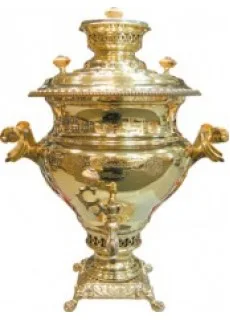 Самовар (C.2004/3) угольный 6л латунь
