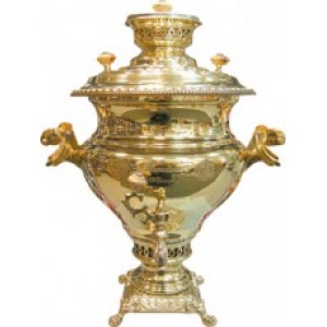 Самовар (C.2004/3) угольный 6л латунь