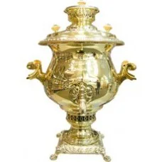Самовар (C.2005/3) угольный 6л латунь