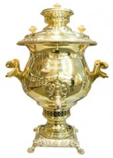 Самовар (C.2005/3) угольный 6л латунь