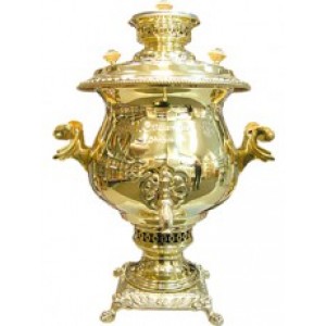 Самовар (C.2005/3) угольный 6л латунь