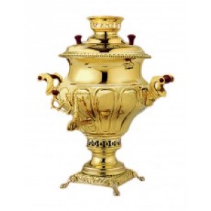 Самовар (C.10/3) угольный 6,5л латунь