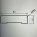 Рейка Термоосина 42x12 мм (длина 2-3 м)