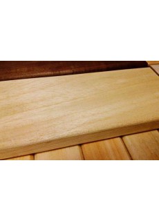 Полок Абаш африканский 25x190 мм (длина 2.15-2.75 м)