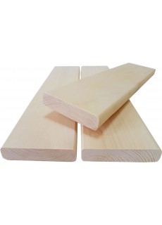 Полок Липа 25x120 мм, Сорт Экстра (длина 2-3 м)