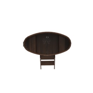 Купель для бани Bentwood овальная, 0,69х1,31х1 м из дуба мореного