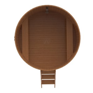 Купель для бани Bentwood круглая, d=1.80x1.2 м из дуба натурального