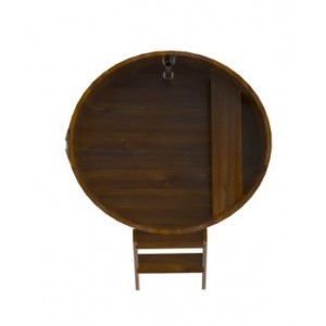 Купель для бани Bentwood круглая, d=1.17x1 м из лиственницы мореной премиум