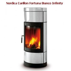 Печь-камин La Nordica Fortuna Bianco Infinity (Нордика Фортуна)