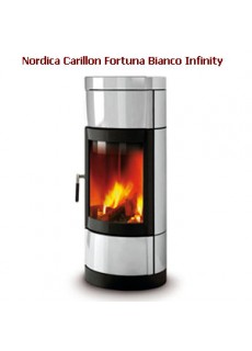Печь-камин La Nordica Fortuna Bianco Infinity (Нордика Фортуна)