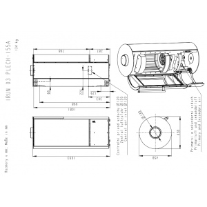 Печь-камин Romotop Irun 03 металл