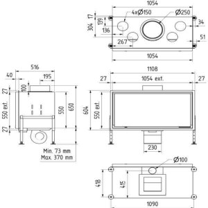 Топка M-Design Venus 1000 Green Plus (Венус 1000 Грин Плюс)