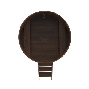 Купель для бани Bentwood круглая, d=1.50x1.2 м из дуба мореного