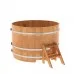 Купель для бани Bentwood круглая, d=1.50x1.0 м из сращенных ламелей лиственницы