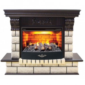 Каминокомплект RealFlame Gracia 25,5 AO с очагом FireStar 25,5 3D
