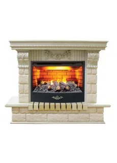 Каминокомплект RealFlame Gracia 25,5 WT с очагом FireStar 25,5 3D