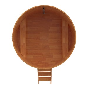 Купель для бани Bentwood круглая, d=1.80x1.4 м из сращенных ламелей лиственницы