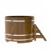 Купель для бани Bentwood круглая, d=1.50x1.2 м из лиственницы мореной премиум