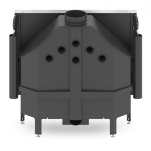 Топка Hitze ALBERO 25 kW AL120x43G.H (с гильотиной)