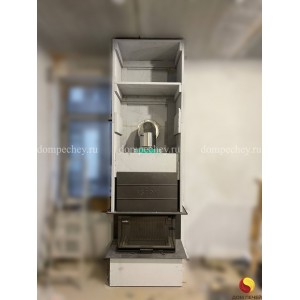 Монтаж каминной топки Astov П3С 8457